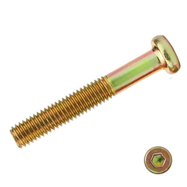 Button Head Socket Screw M6x75 Q195 Carbon Steel