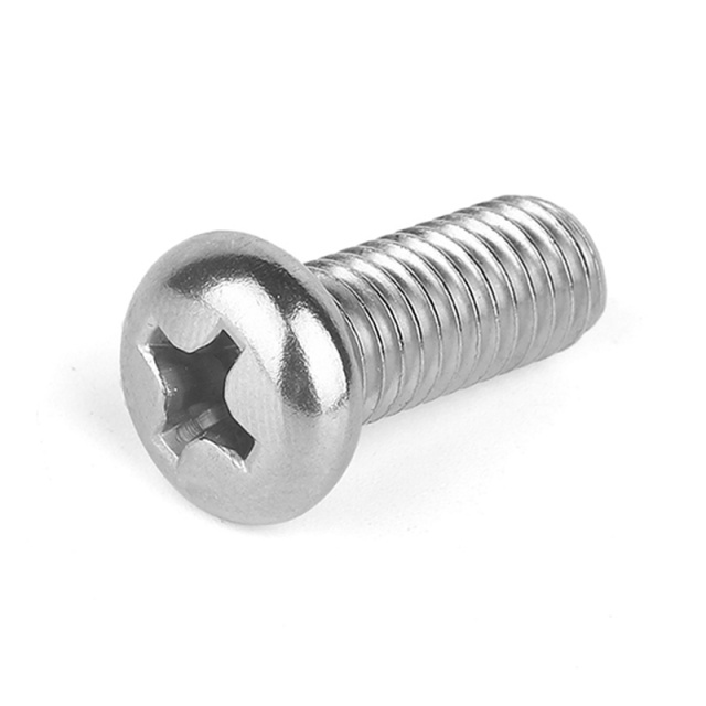 YB 818 Cross Recess Pan Head Screw (Yuebiao) M8x80 316 Stainless Steel