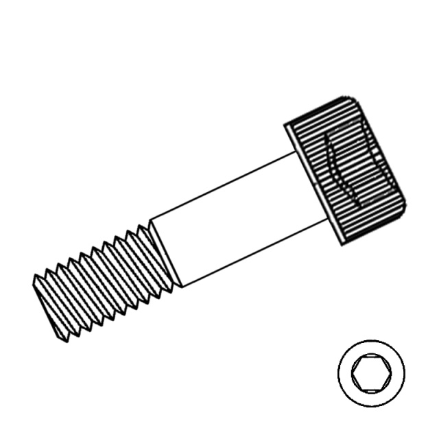 Socket Head Cap Screw 3/8 304 Stainless Steel