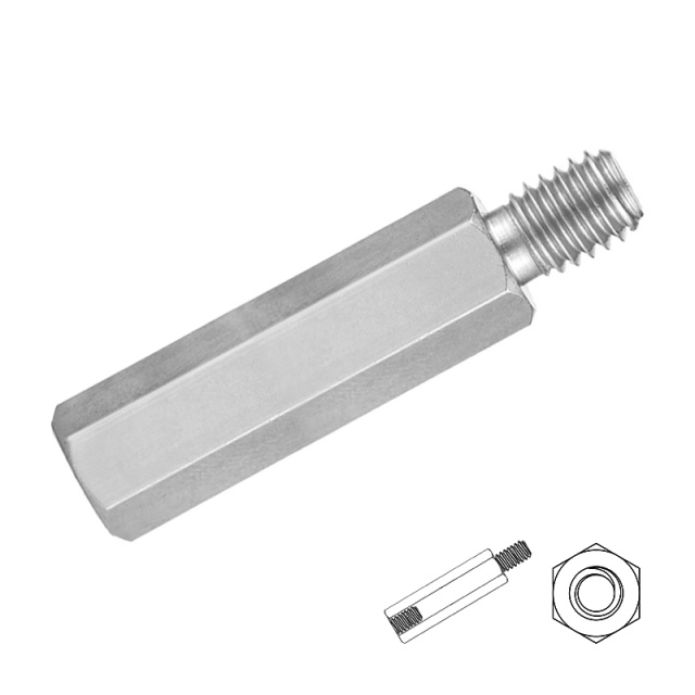 YJT 13001 Hex Standoff (Male-Female) M4x15 304 Stainless Steel
