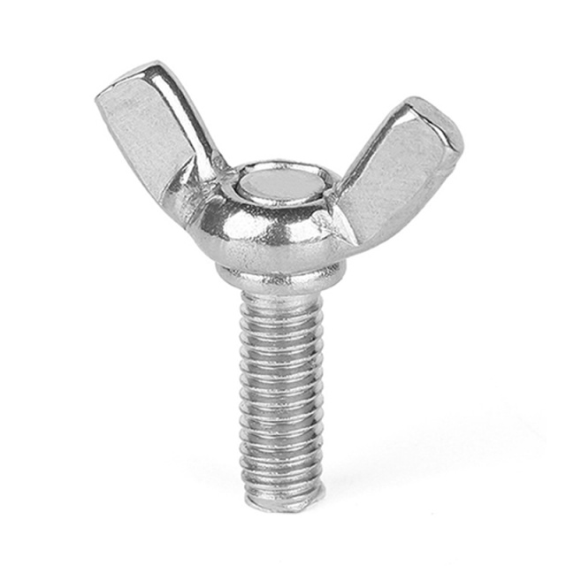DIN 318 Wing Screw Square Wing M6x80 304 Stainless Steel