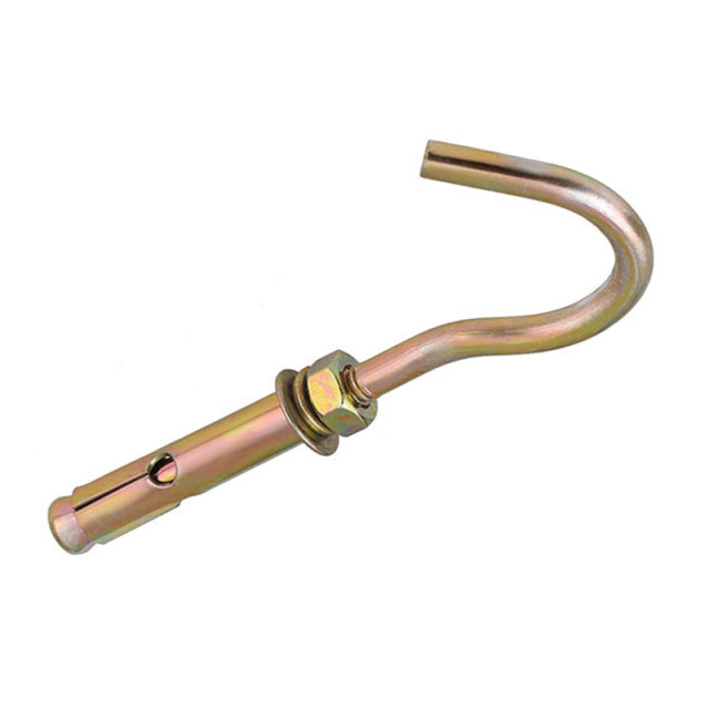 Sleeve Anchor with Hook (Round Hole Flat Type) M8 Q235 Carbon Steel
