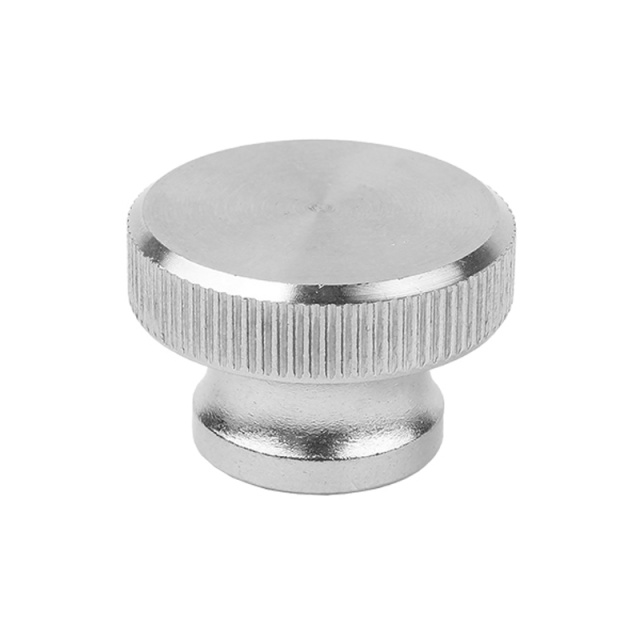 GB 806 Knurled High Nut M10 304 Stainless Steel