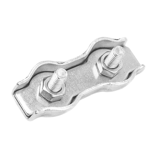 Wire Rope Clamp - Single/Double M2 304 Stainless Steel