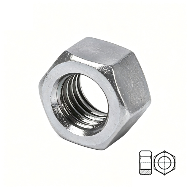 GB 6170 Hex Nut M27 35K Carbon Steel