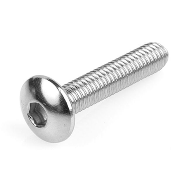 Socket Truss Head Machine Screw M6x15 304 Stainless Steel