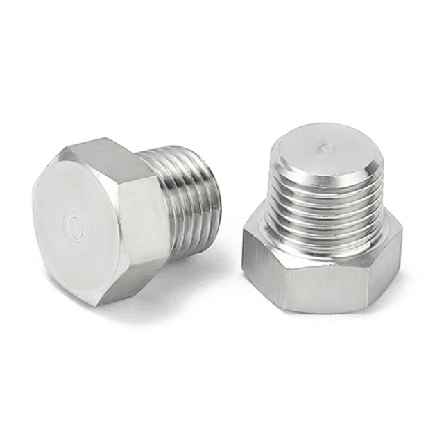 Hex Head Plug PT 1/8 304 Stainless Steel