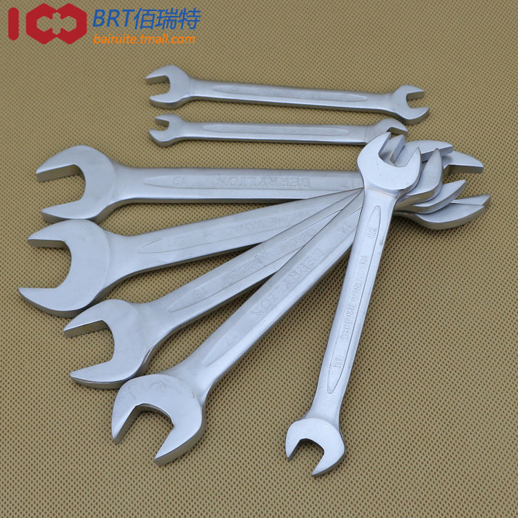 Matte Open End Wrench 5.5-7 Chrome Vanadium Steel