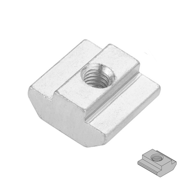 Slide Nut 20 Series M5 304 Stainless Steel
